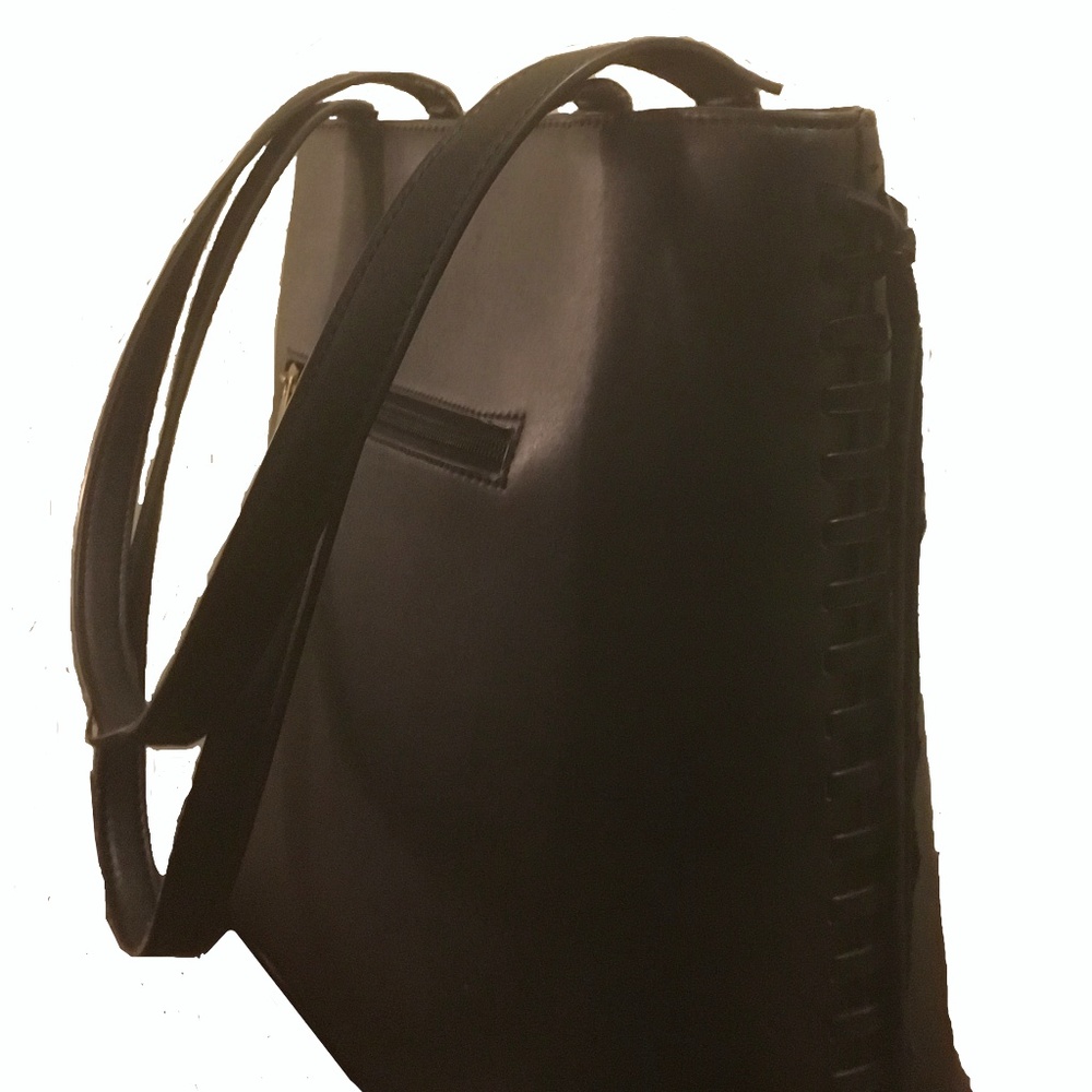 Karl Lagerfeld Quincy Tote Bag Fall Black Leather